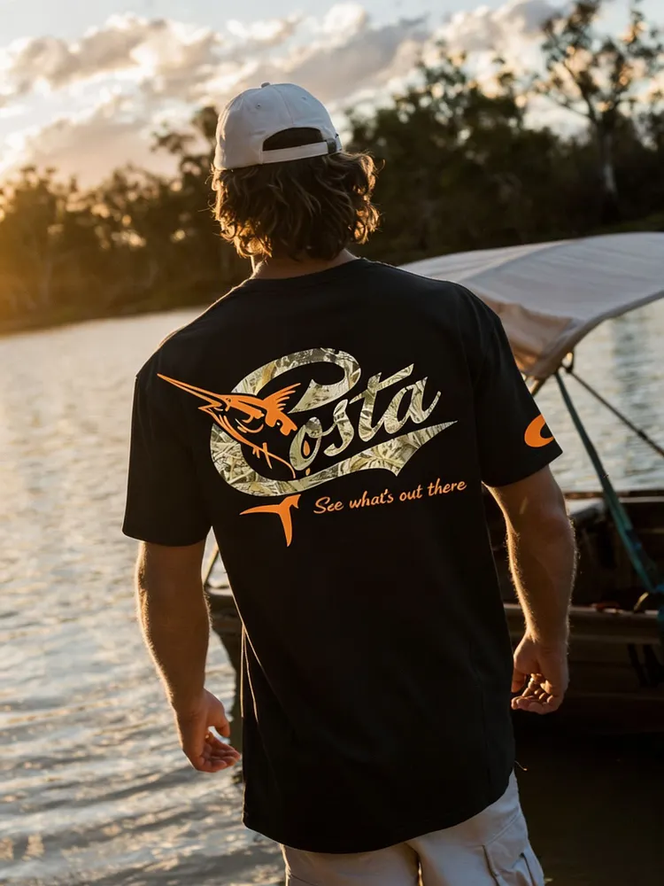 Costa See What's Out There  Printed Men's T-shirt