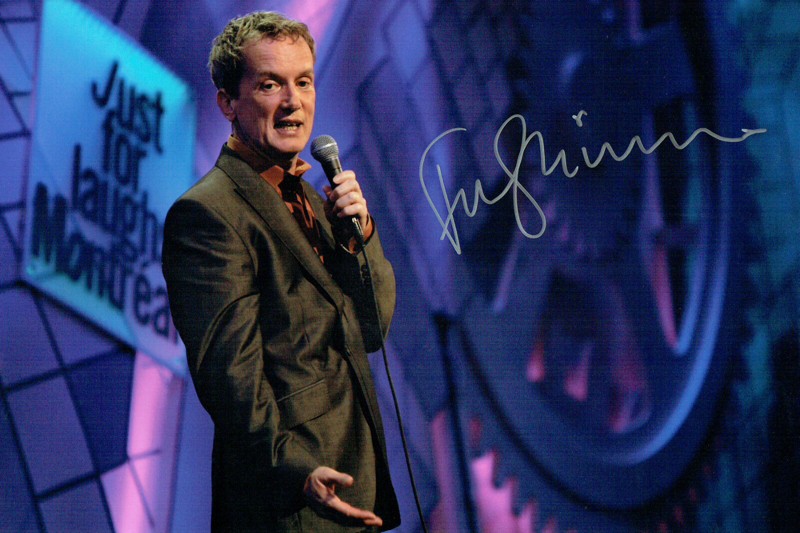 Frank SKINNER SIGNED Autograph 12x8 Photo Poster painting AFTAL COA West Bromwich Comedian