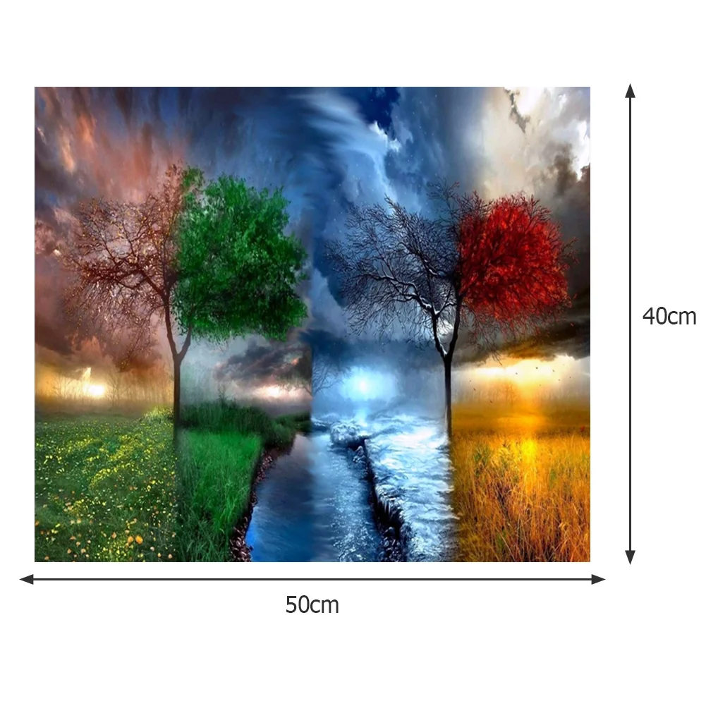Four Seasons - Paint By Number(50*40cm)