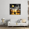 Quiet Night-18CT Stamped Cross Stitch 50*50cm/19.69*19.69in tapestrymarket