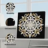 Mandala DIY Pearl Art Diamond Painting Kit for Adult Home Decor 25x25cm With Frame