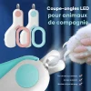 Coupe-ongles &agrave; LED pour Animaux de Compagnie