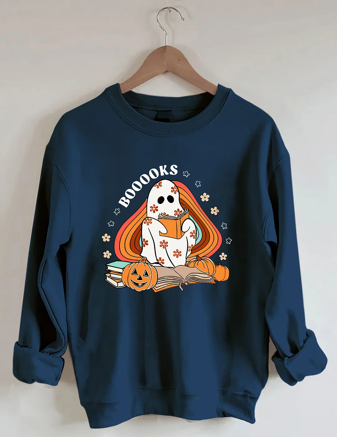 Boooooks Ghost Sweatshirt