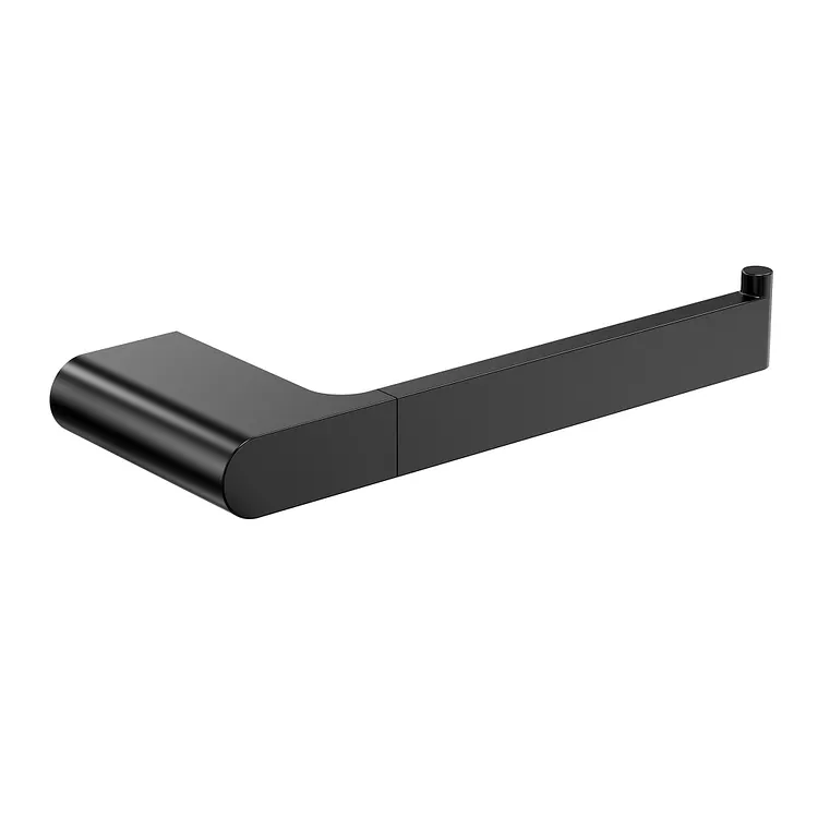 EVERSTEIN Dual Mount Stainless Steel Toilet Paper Holder Matte Black