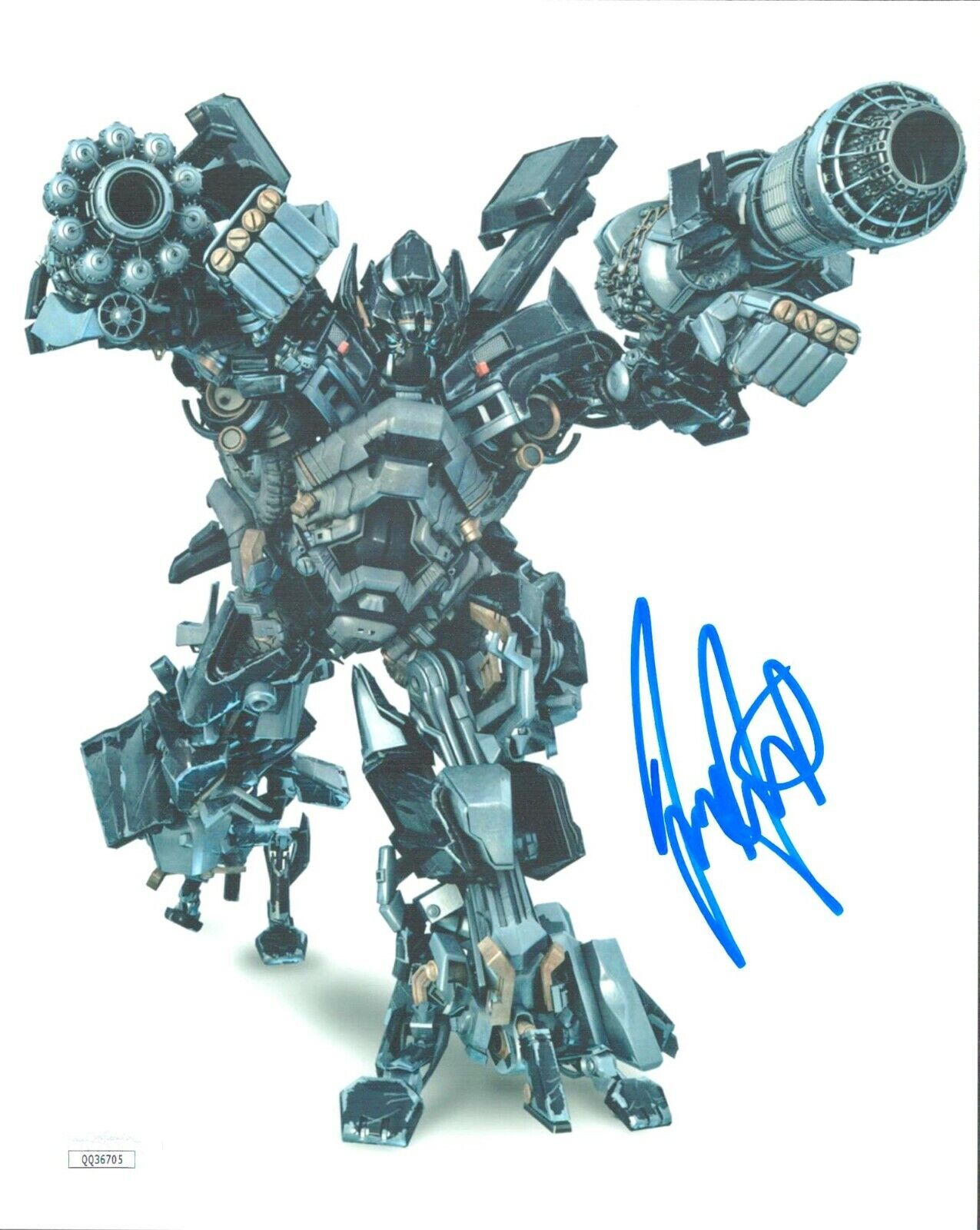 JESS HARNELL Signed 8x10 TRANSFORMERS IRONHIDE Photo Poster painting Autograph JSA COA Cert