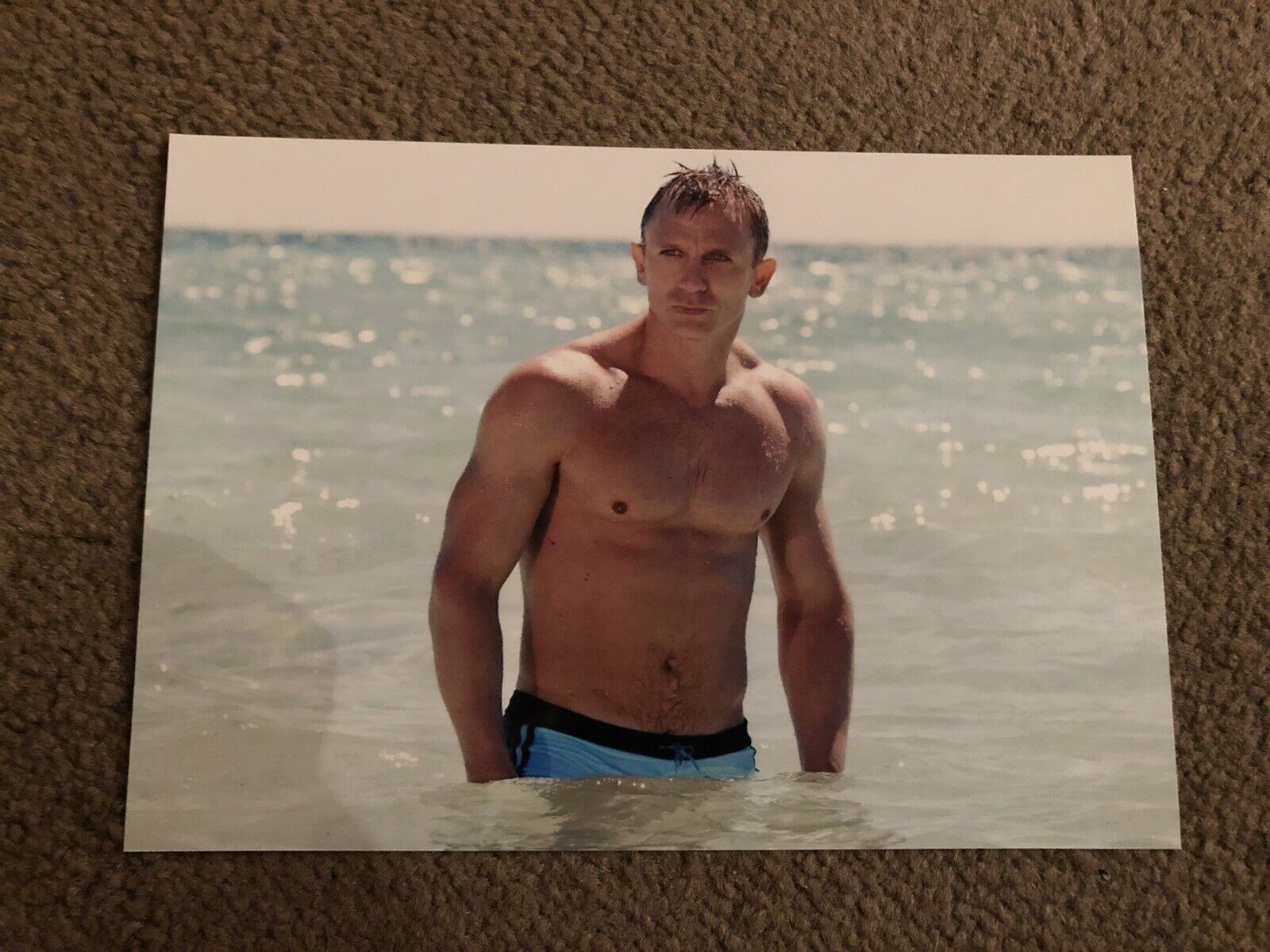 DANIEL CRAIG (JAMES BOND) UNSIGNED Photo Poster painting- 7x5”