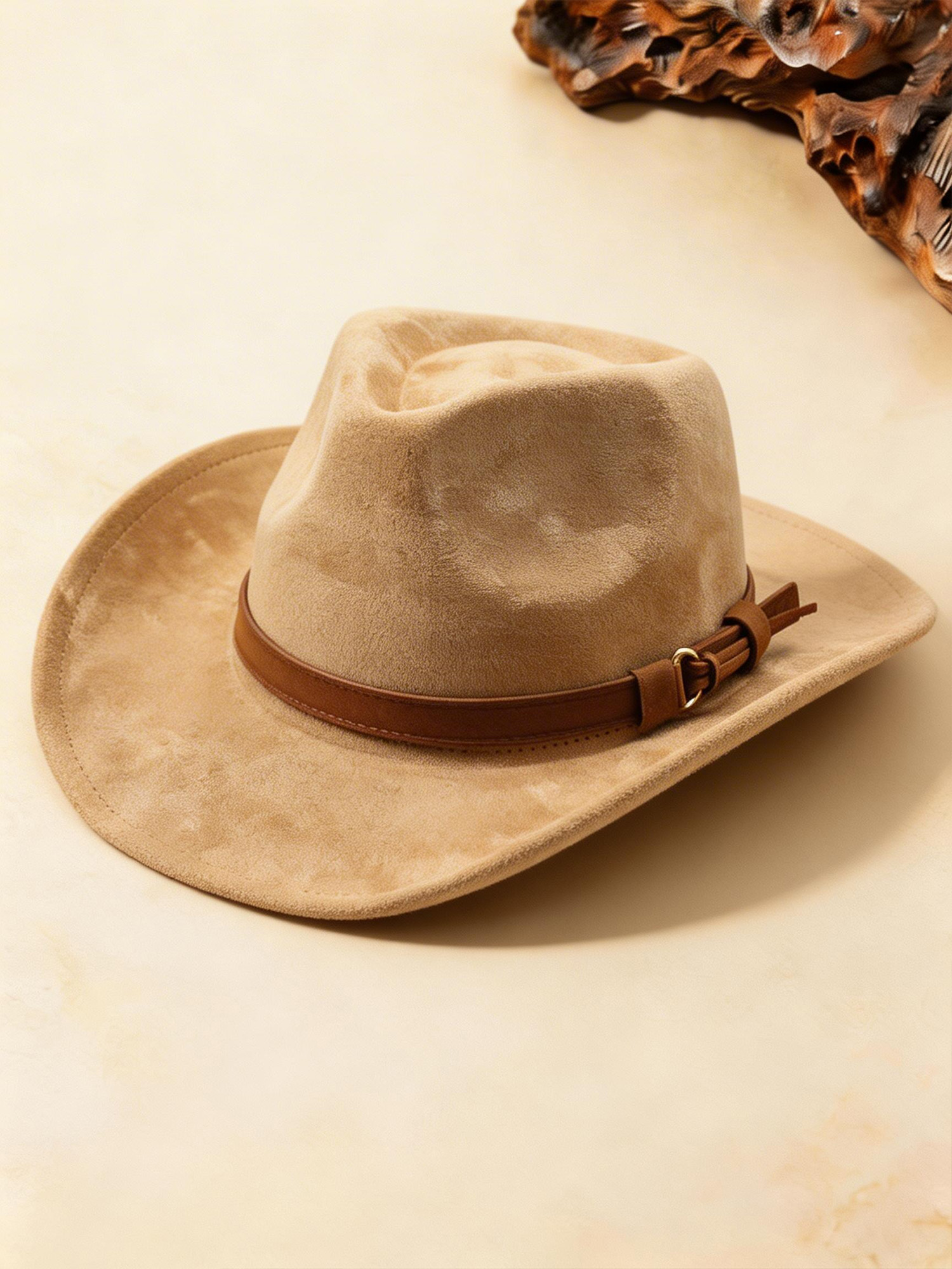 Western Suede Cowboy Hat