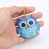 5pcs DIY Bird Full Drill Special Shaped Diamond Painting Keychains Pendant