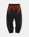 Blood Red Coil Devil Casual Sweatpants by Inlyline