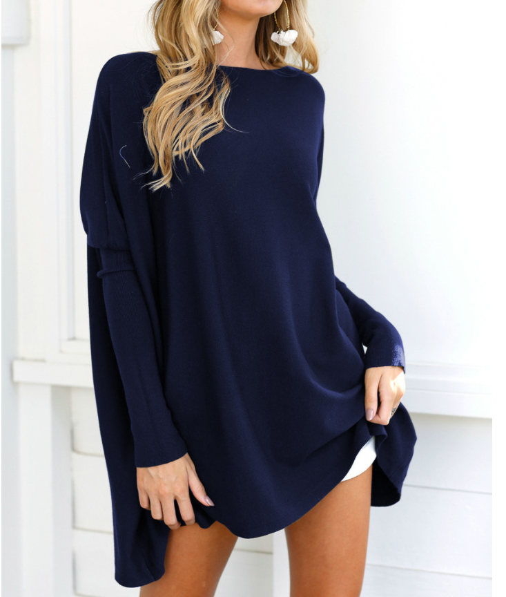 Rotimia Women Casual Plus Size Tops Tunic Long Sleeve T Shirt