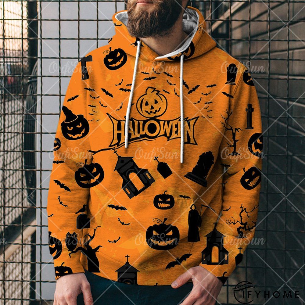 Men's animal print casual sweatshirt | IFYHOME