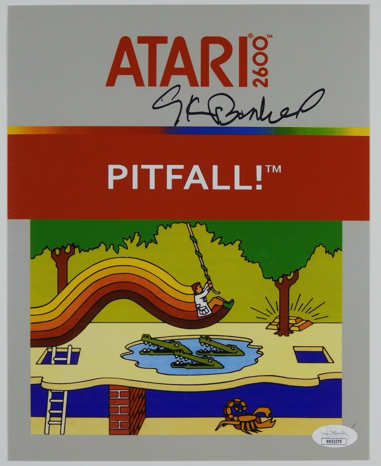 Nolan Bushnell Signed Autograph 8 x 10 Photo Poster painting JSA COA Atari Ping Pong Pitfall