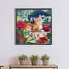 (40*40cm)Cat - Full Square Drill Diamond Painting