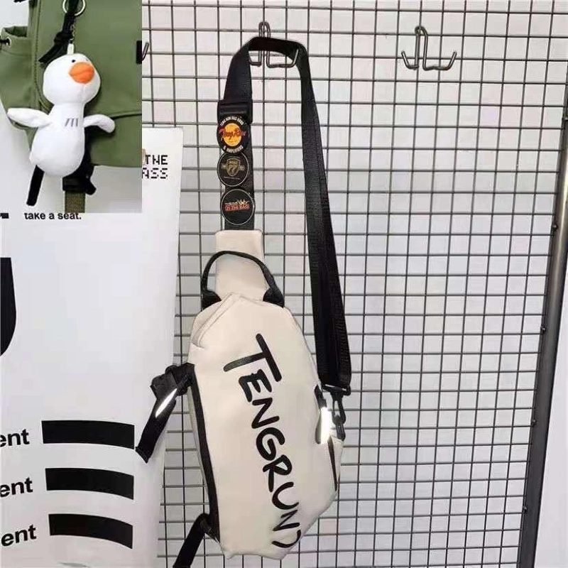 Unisex Streetwear Letter Nylon Waist Bags