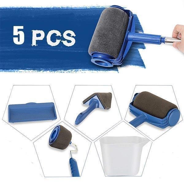 Handle Paint Roller Brush Kit (5&6PCS)