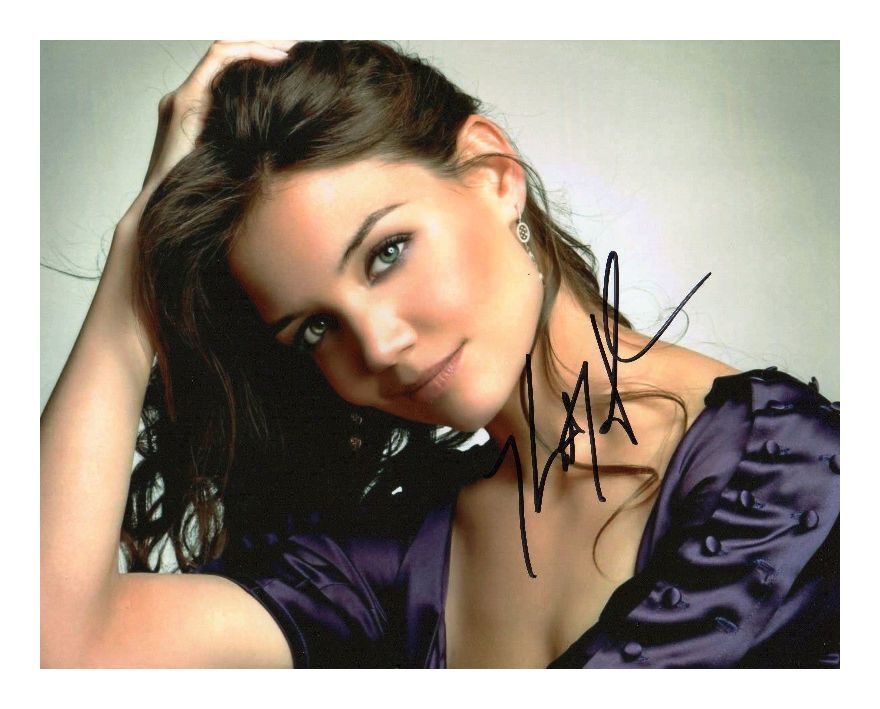 KATIE HOLMES AUTOGRAPHED SIGNED A4 PP POSTER Photo Poster painting PRINT 15