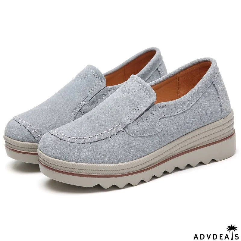 Fashion Extra Soft Lightweight Women Leather Loafers