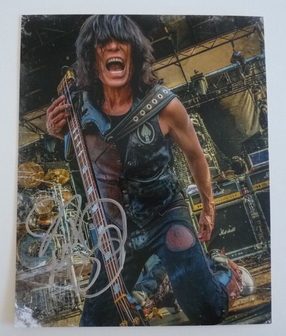 Rudy Sarzo Quiet Riot Autographed Signed 8x10 Photo Poster painting PSA Beckett Guaranteed #2