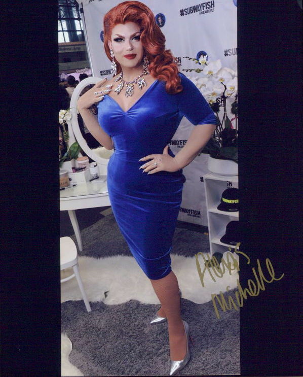 Alexis Michelle (RuPaul's Drag Race) signed 8x10 Photo Poster painting In-person