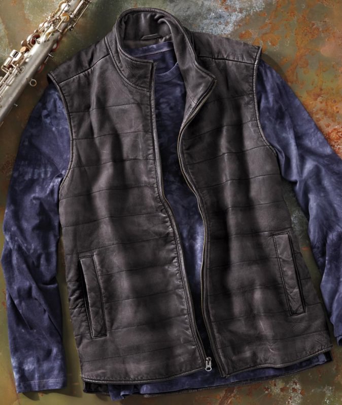 Men's autumn and winter new temperament fashion slim plaid vest