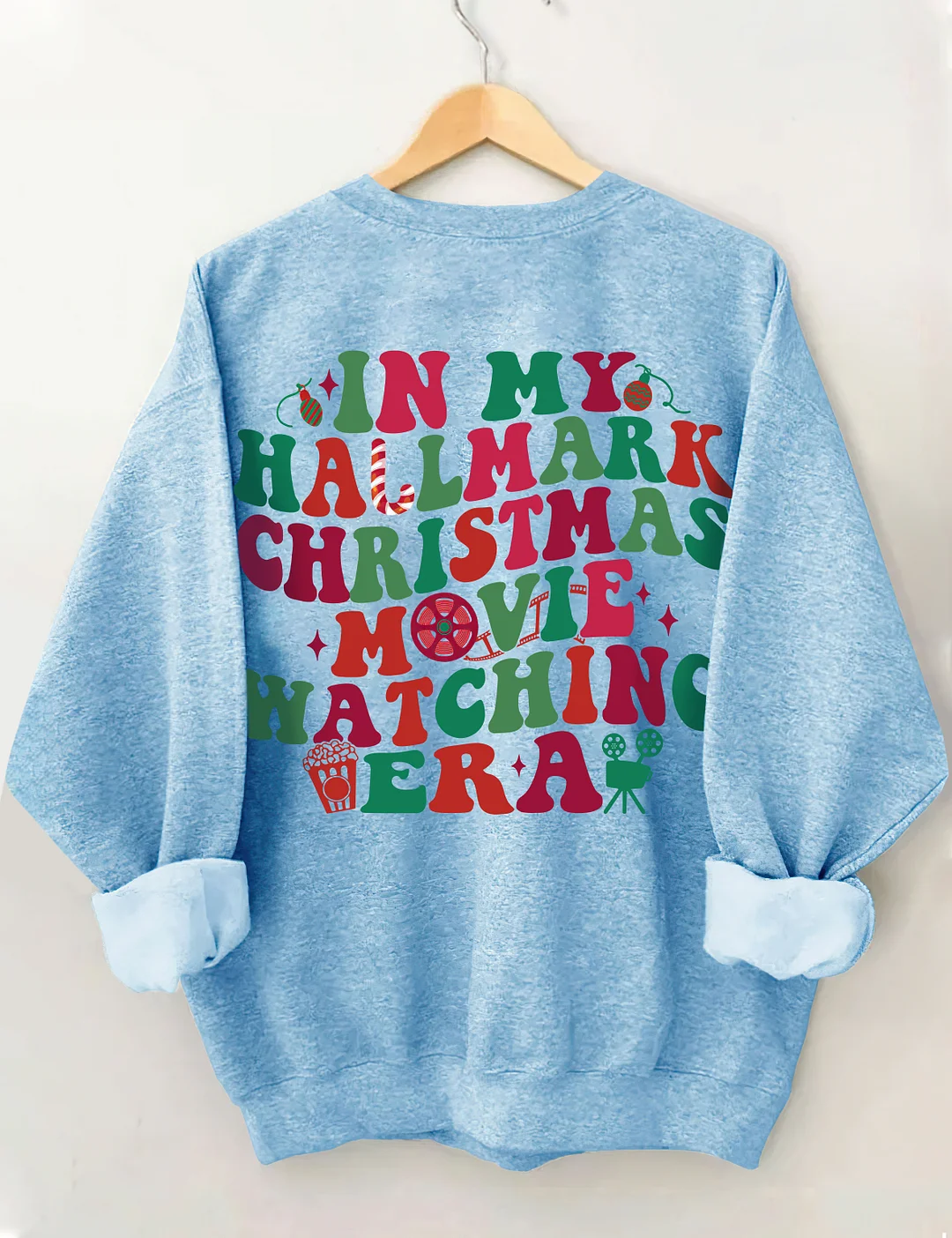 Christmas Movie Watching Era Sweatshirt