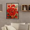 Diamond Painting -DIY Round Drill Papaver Bouquet