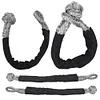 43000lbs Soft Shackle Synthetic Rope with Extra Sleeve for Vehicle Recovery