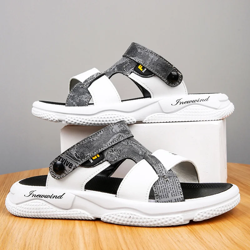 Letclo™ 2023 Cushioned Two-Way-Wear Men's Sandals letclo Letclo