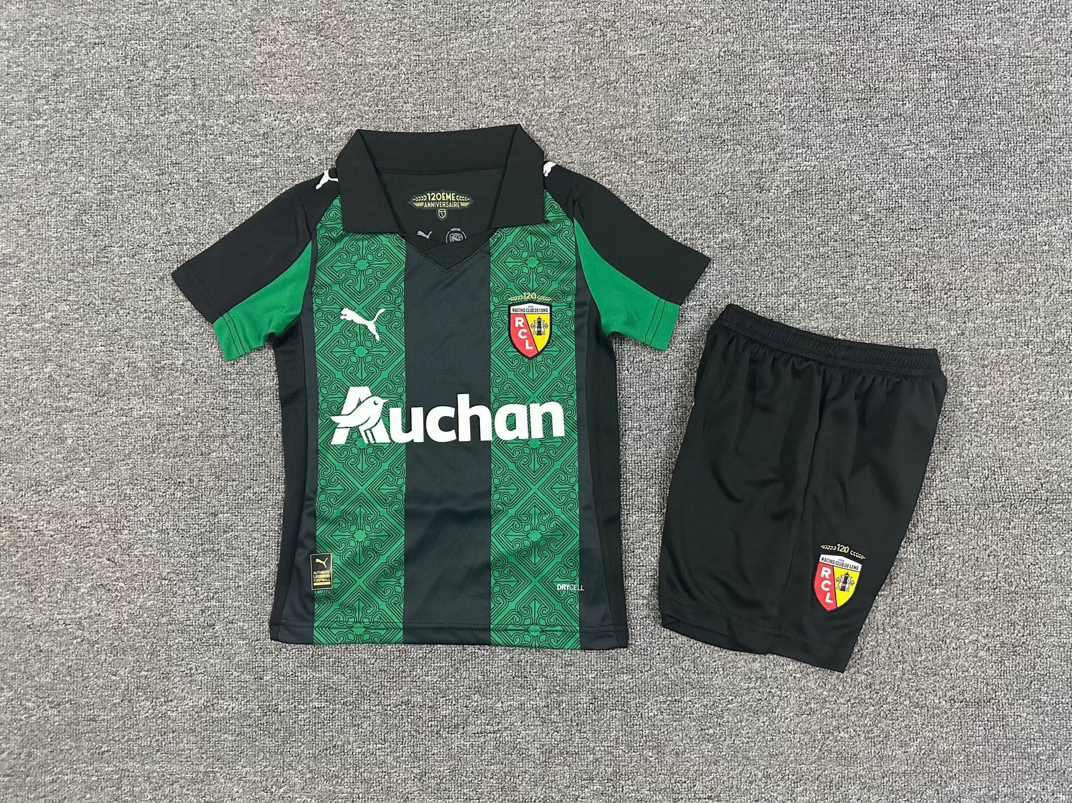 2025-2026 KIDS RC Lens Away Football Shirt 1:1 Thai Quality- Maxi Kit
