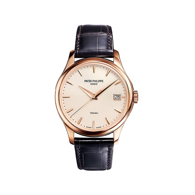 Patek Philippe Calatrava Date Tiffany & Co. Rose Gold 5227R-001