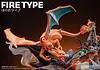 Type Series 006 Fire Type - Pokemon Resin Statue - PCHouse Studios
