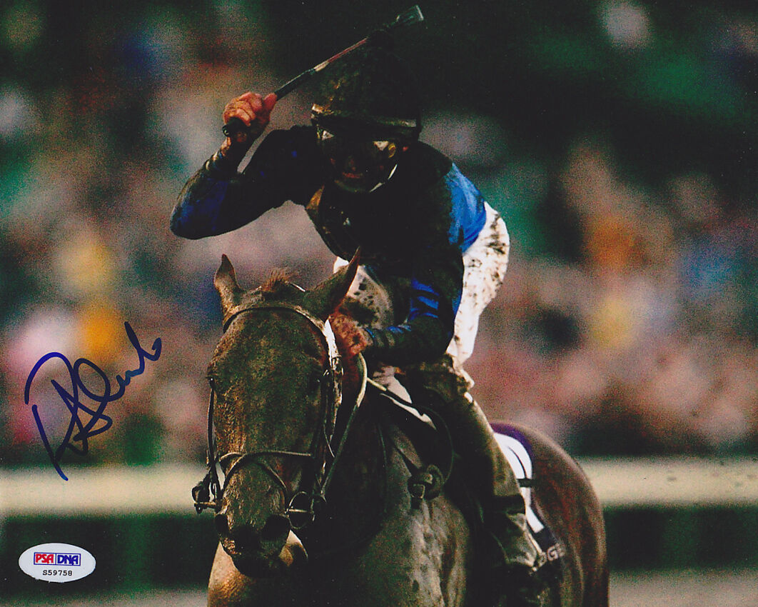 Robby Albarado SIGNED 8x10 Photo Poster painting Jockey PSA/DNA AUTOGRAPHED