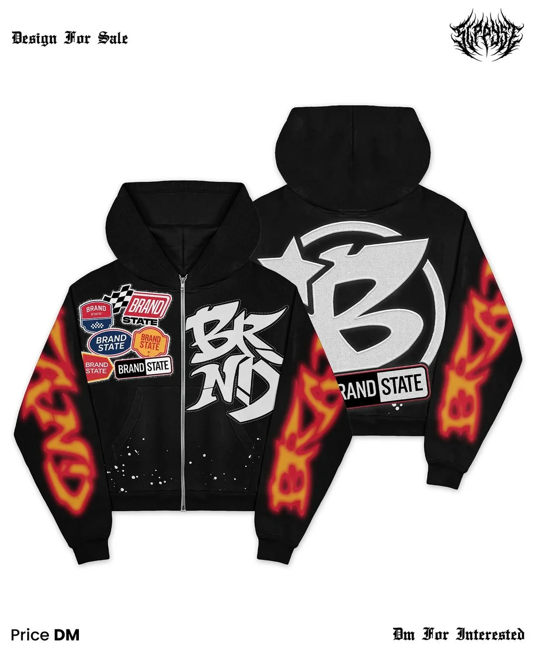 Aonga Harajuku Punk Print Hoodies Women New Y2k Tops Sweatshirts Oversized Hoodie Clothes Streetwear Tracksuit Men Clothing aonga