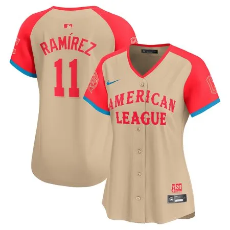 Women's American League Jose Ramirez  Cream 2024 MLB All-Star Game Limited Player Jersey