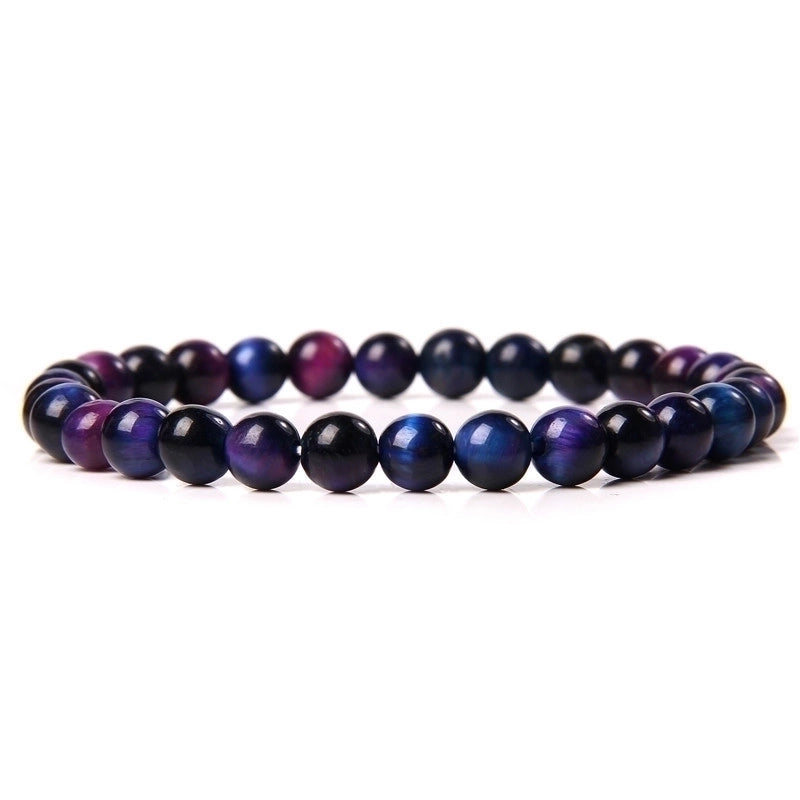 Fashion Solid Color Natural Stone Beaded Bracelets
