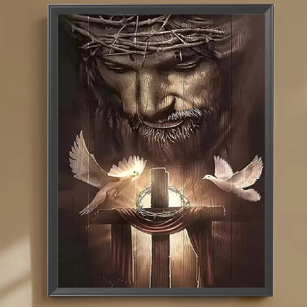 Diamond Painting - Full Square Drill - Jesus(Canvas|30*40cm)