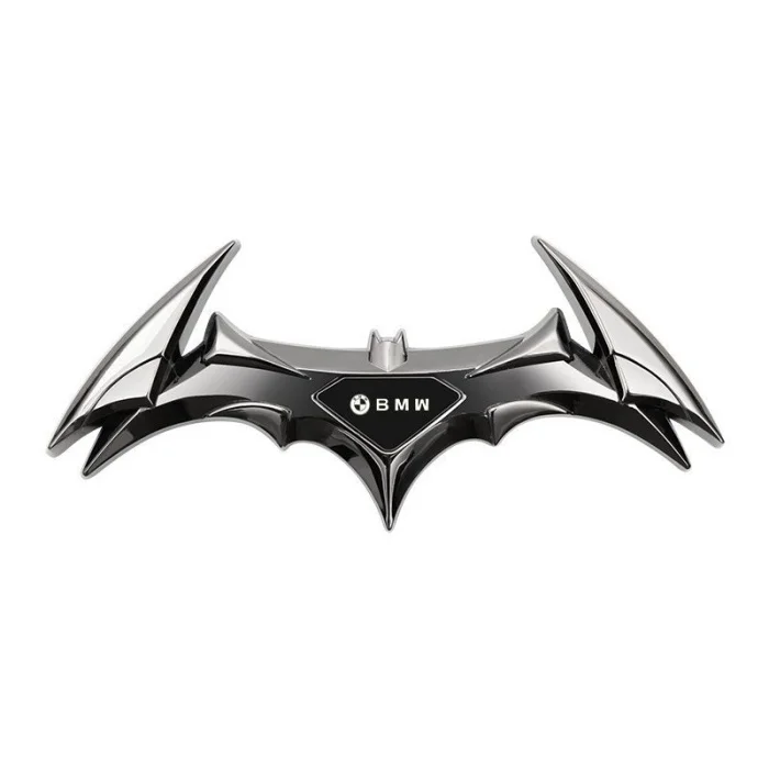 Car Bat Personalized Metal Car Sticker