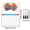 DIY Diamond Painting Magnetic Dry Erase Calendar for Fridge Planning Board Weekly Monthly Planner Memo Board Kits