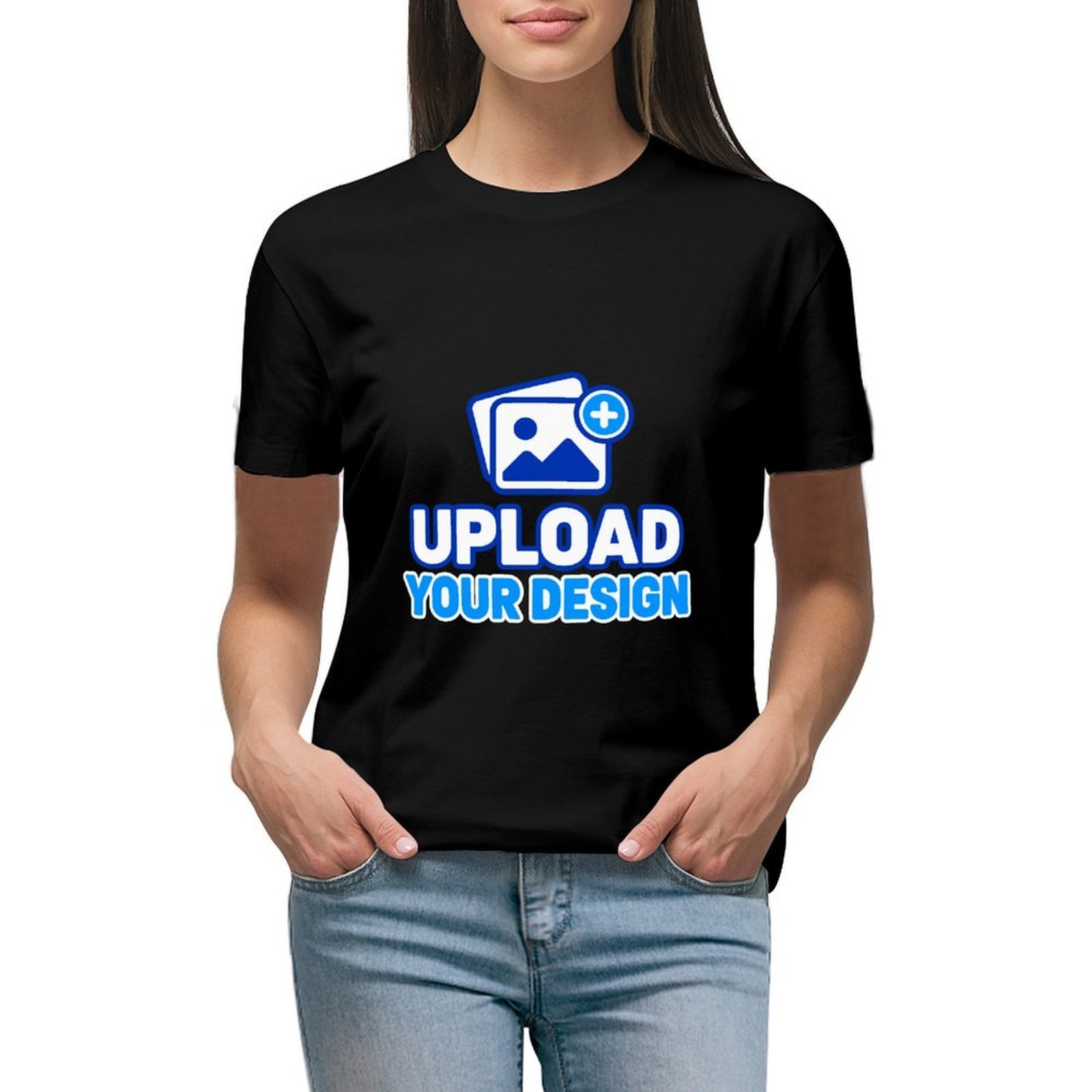 150g Pure Cotton Front-Print T-Shirt custom product view 9