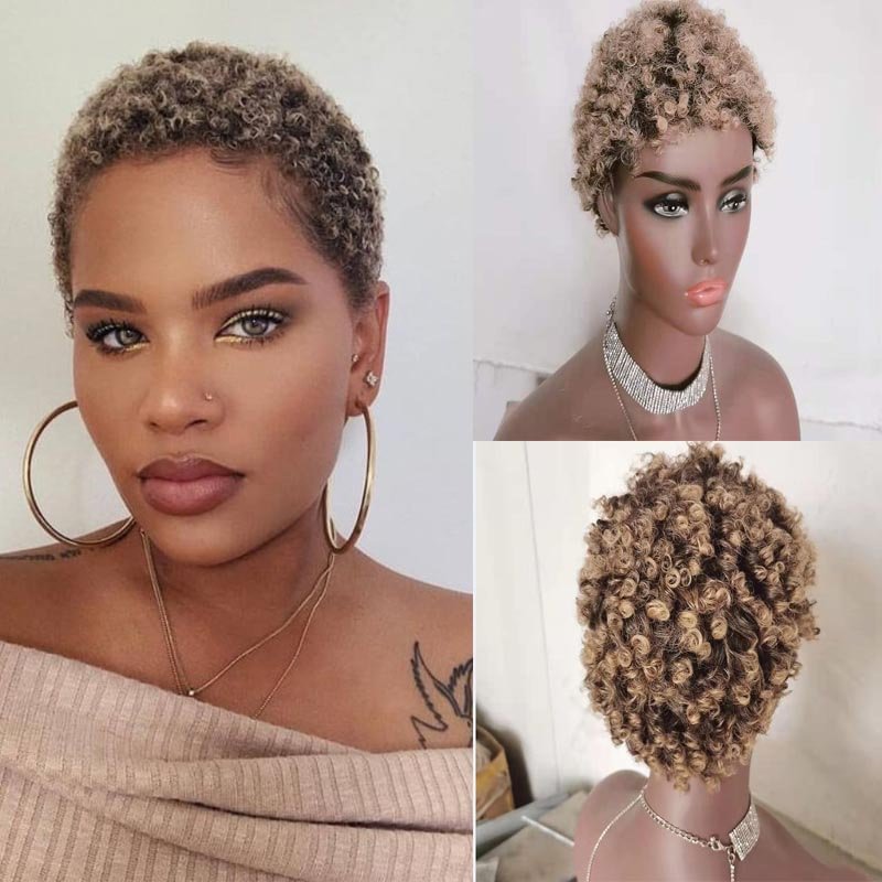 Blonde Popular Short Bob Women Wigs US Mall Lifes