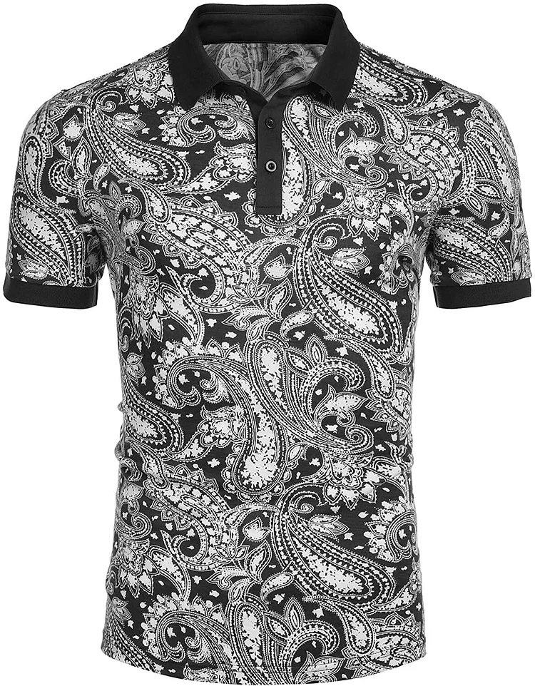Casual Short Sleeve Polo Shirt (US Only) QueenFunky