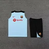 2024/2025 Barcelona Pre-match Training White Jersey+Shorts 1:1 Thai Quality