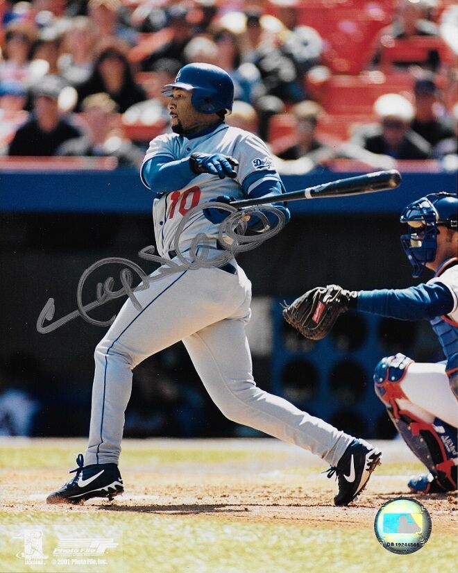 *GARY SHEFFIELD*SIGNED*AUTOGRAPHED*Photo Poster painting*LOS ANGELES*DODGERS*8X10*COA*BASEBALL*