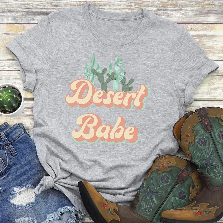 Desert Babe  T-shirt Tee -02589-Annaletters