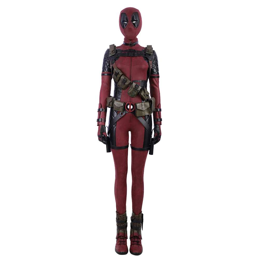 Deadpool Lady Wade Wilson Cosplay Outfit Costume for Female