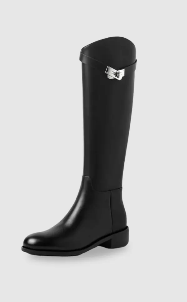 Women Riding Boots Black