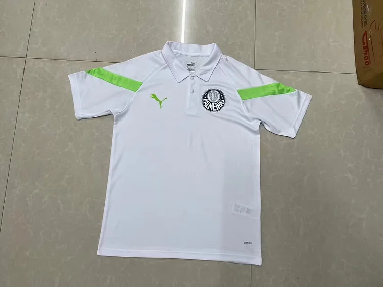 Fans edition 2024-2025 Palmeiras white training polo shirt