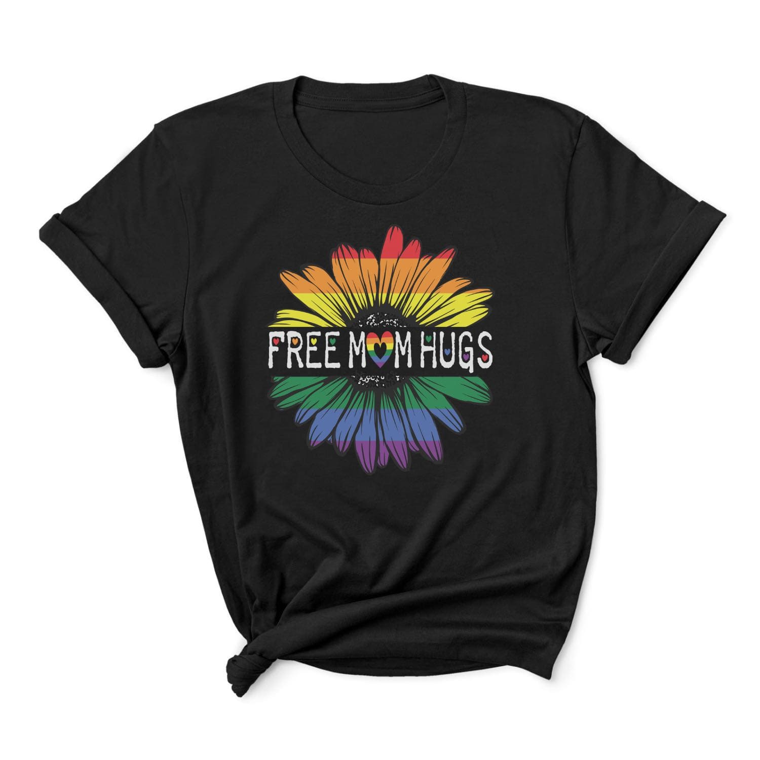 Ally pride t-shirt free mom hugs