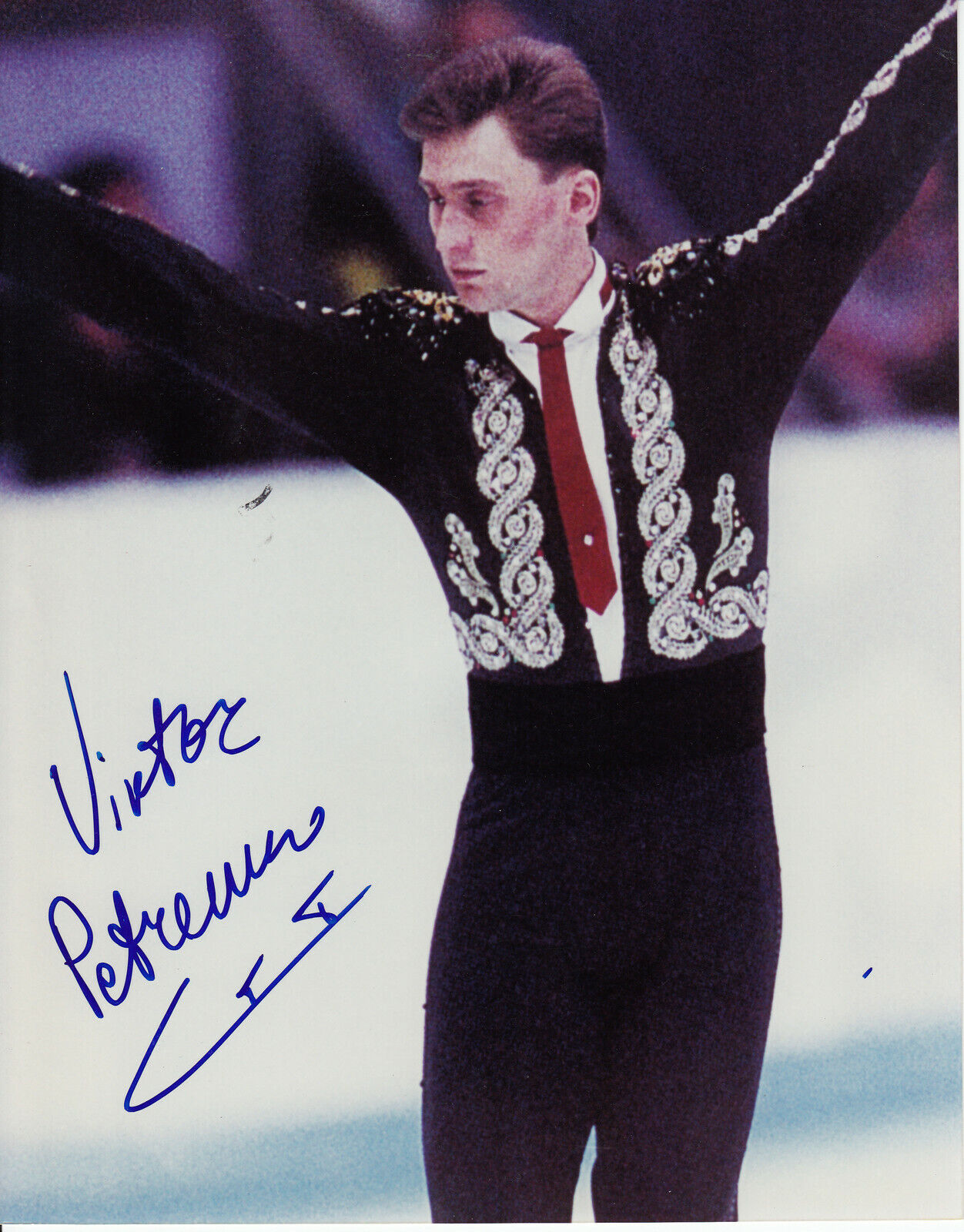 Victor Petrenko #1 8x10 Signed Photo Poster painting w/ COA Skating 031719