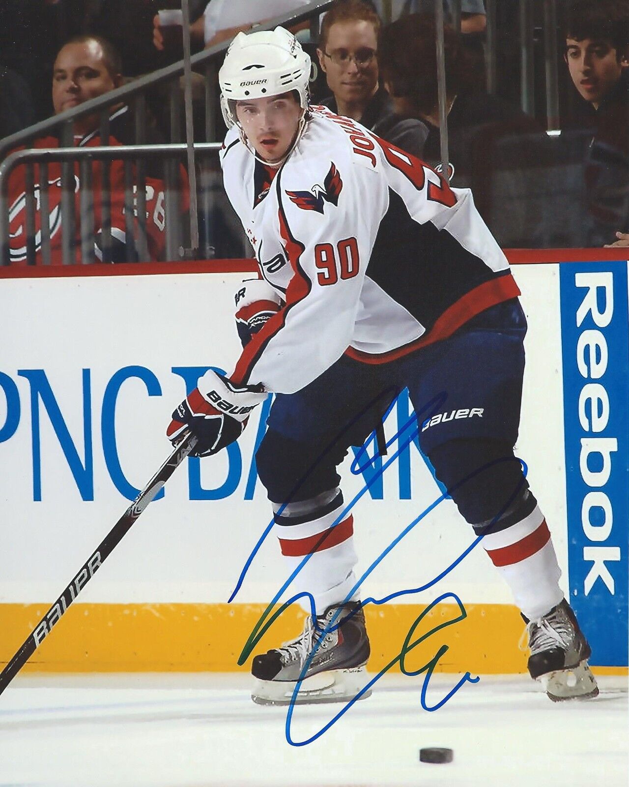 Marcus Johansson Signed 8x10 Photo Poster painting Washington Capitals Autographed COA